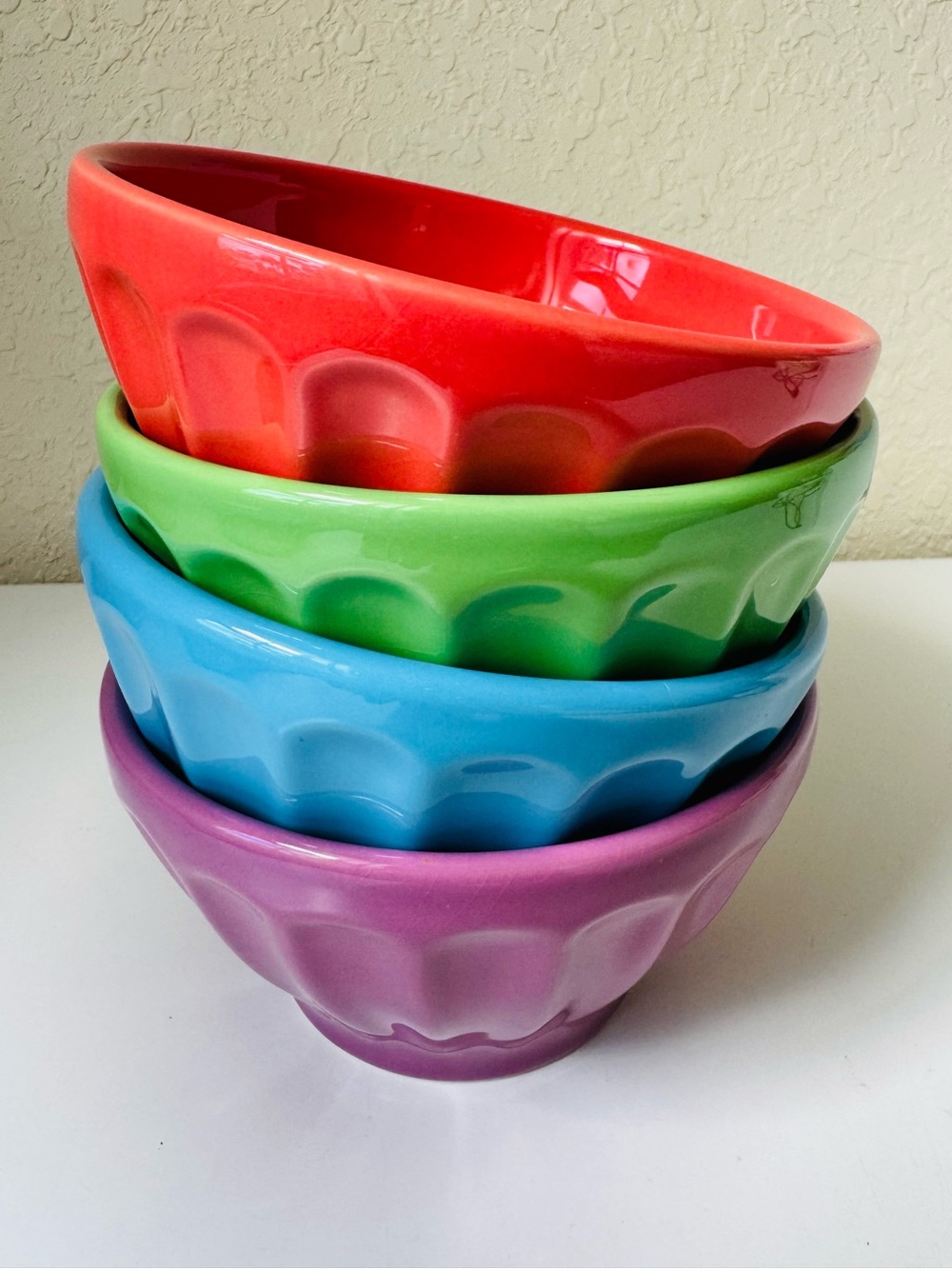 Anthropologie BISCUIT Latte Soup
Cereal 5-1/2" Bowls, Set of 4 🦋